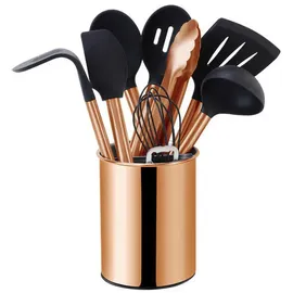 Echtwerk Küchenhelfer-Set Schwarz, Kupferfarben