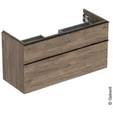 Geberit iCon Waschtischunterschrank 2 L, nuss/Gr. la. ma