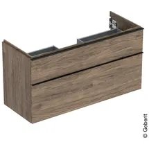 Geberit iCon Waschtischunterschrank 2 L, nuss/Gr. la. ma