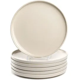 LEONARDO Speiseteller ROMA Ø 27 cm creme 6er Set
