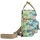 DISCOVERY "Cave", Damen, Gr. B/H/T: 8cm x 25cm x 15cm, grün, Kunstfaser, mehrfarbig, Taschen Schultertasche, aus recyceltem PET-Polyestermaterial
