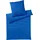YES FOR BED Pure & Simple Uni Blau 200 x 200 cm + 2 x 80 x 80 cm