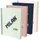 Milan MILAN® Packung mit 4 Notizbüchern A4, Hardcover, liniertes Papier (7 mm), 120 Blatt à 95 g/m2, Gummi-Kollektion 430
