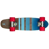 Ridge Erwachsene Maple Holz Mini Cruiser Number Three Skateboard, Red, MPB-22-NR3