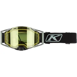Klim Rage Fragment schwarz/graue Snowmobil Brille, gelb für Männer