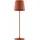 Brilliant LED Tischleuchte "Kaami - mobile LED Außen Tischlampe", braun (terracotta), Ø 10cm H: 37cm, 1 Stk., Leuchten, mobile LED Außen Tischlampe, 37 cm, 310 lm, Touchdimmer, USB, LED Tischleuchte
