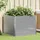 vidaXL Hochbeet 100 x 100 x 77 cm Grau