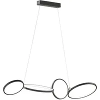 Trio Leuchten »Rondo«, Lampen Gr. H: 150cm, schwarz