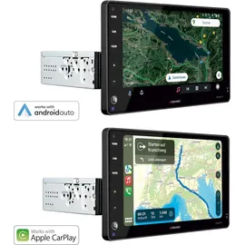 Apple ZENEC Z-E3771 1-DIN DAB+ Autoradio kompatibel mit Fiat Ducato III Citröen Jumpber II