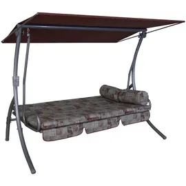 Angerer Dream rot-beige 3-Sitzer