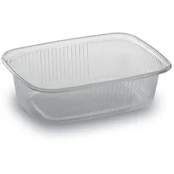 1000 Feinkost-/Rechteckbecher 150 ml aus PP - Klar und vielseitig einsetzbar