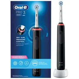 Braun Pro 3 3000 Sensitive Clean schwarz