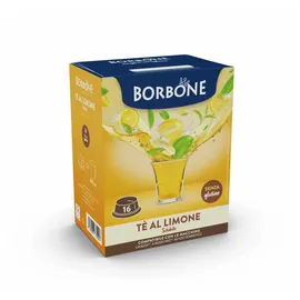 Caffè Borbone Getränkekapseln Zitronentee, kompatibel mit Lavazza AMM 16 Kapseln,