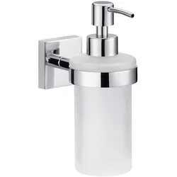 tesa EKKRO Seifenspender mit Wandhalterung, Accessoires, chrom