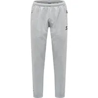 Hummel Move Grid Cotton Hosen - Grey Melange XL