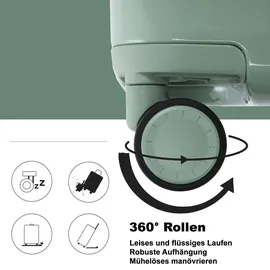 TRAVELHOUSE Capri Koffer-Set 3-tlg. grün