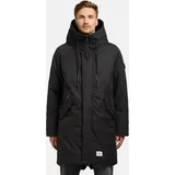 khujo Kurzmantel "Anth-YM", Herren, Gr. M (50), grau (metallicgrau), Obermaterial: 100% Polyester, Innenfutter: 100% Nylon, Wattierung: 100% Polyester, Basic, lässig geschnitten ca.