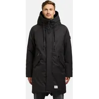 khujo Kurzmantel "Anth-YM", Herren, Gr. M (50), grau (metallicgrau), Obermaterial: 100% Polyester, Innenfutter: 100% Nylon, Wattierung: 100% Polyester, Basic, lässig geschnitten ca.