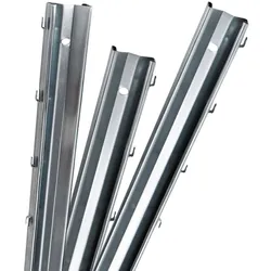 5 Z-Profil Zaunpfosten 2m Wildzaun Weidezaun Forstzaun