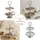 Marrakesch Orient & Mediterran Interior Etagere Annika 26cm Aluminium Silber 2 Etagen Handarbeit