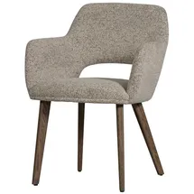 Daheim 2er-Set DAHEIM Stuhl Murata Stoff Beige Natur