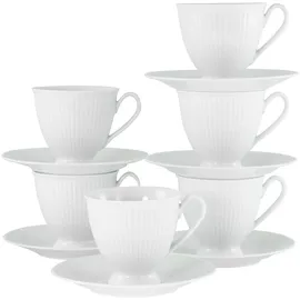 CreaTable Valencia Kaffeeservice 12-tlg. weiß