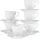 CreaTable Valencia Kaffeeservice 12-tlg. weiß