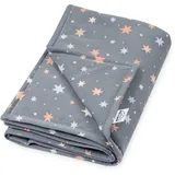 Julius Zöllner Zöllner Jersey Decke gefüttert 70x100cm Shiny Stars