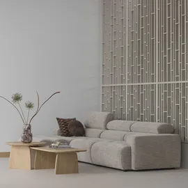 Woood Couchtisch Tablo Beige Eiche 110 x 35 x 60 cm