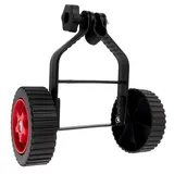 BlissfulAbode Rasentrimmer Stützräder Set, Verstellbare Höhe Für Rasentrimmer, Rasenkantenschneider Und Motorsense, Stabile Dreieckstruktur, Ergonomische Entlastung Für Rücken Und Schultern