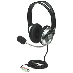 Manhattan Classic Stereoheadset, Flexibles Mikrofon und hohe Audioqualität