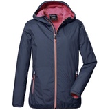 KILLTEC Mädchen Funktionsjacke/Outdoorjacke mit Kapuze KOS 333 GRLS JCKT, navy blue, 164,