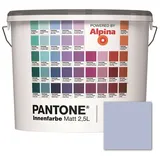 ALPINA Wandfarbe »Pantone«, Wandfarbe »Pantone«, Innenfarbe Placid Blue 2,5 Liter matt - blau