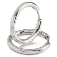 Boccia Titanium Creolen 05072-01 Titan silber 23 mm