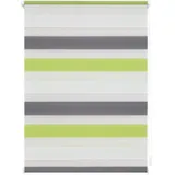 60 x 150 cm grün/grau/weiß