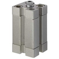 Riegler 155511-15.DMI.100010 Kompaktzylinder, doppeltwirkend, IG, K-Ø 100, Hub 10,