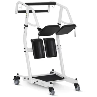 M MCombo Patientenlifter Aufstehhilfe Bett Senioren, Plege & Hilfsmittel Transferhilfe 180KG, Gehhilfe Rollstuhl 86*64*118 CM, STA446