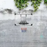 vidaXL Basketballkorb Transparent 71x45x2,5 cm Polycarbonat