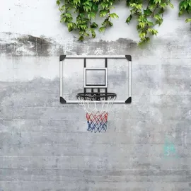 vidaXL Basketballkorb Transparent 71x45x2,5 cm Polycarbonat