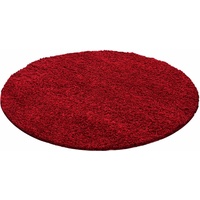 Hali LIFE80801500RED Teppich Rund Polypropylen (PP) Rot