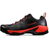 Mammut Sapuen Low GTX Herren black/hot red 44