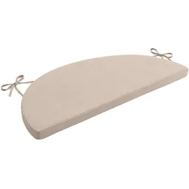 CLP Sitzkissen 5 x 115 x 57 cm beige 1 St.