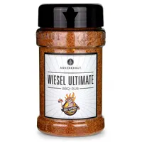 Ankerkraut Wiesel Ultimate, leicht scharfe BBQ Rub Gewürzmischung zum Grillen, 260g im Streuer