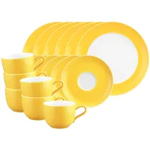 SELTMANN WEIDEN Liberty Pure Colors Kaffeeservice 18-tlg. Yellow Glow