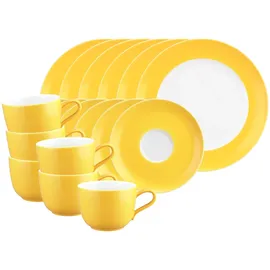 SELTMANN WEIDEN Liberty Pure Colors Kaffeeservice 18-tlg. Yellow Glow
