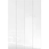 INOSIGN SMILE 124 x 184 x 35 cm 7 Ebenen, 14 Fächer weiß hochglanz