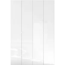 INOSIGN SMILE 124 x 184 x 35 cm 7 Ebenen, 14 Fächer weiß hochglanz