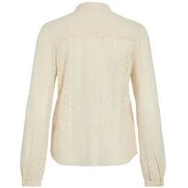 VILA Chikka Lace Langarmbluse Birch S