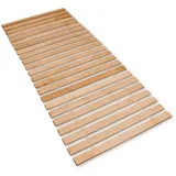 Betten-ABC Premium Rollrost, Stabiles Erlenholz, belastbar bis ca. 220 kg, Größe: 80x200