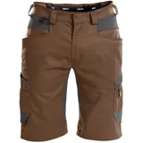 DASSY DASSY® Axis Arbeitsshorts mit Stretch | lehmbraun/anthrazitgrau